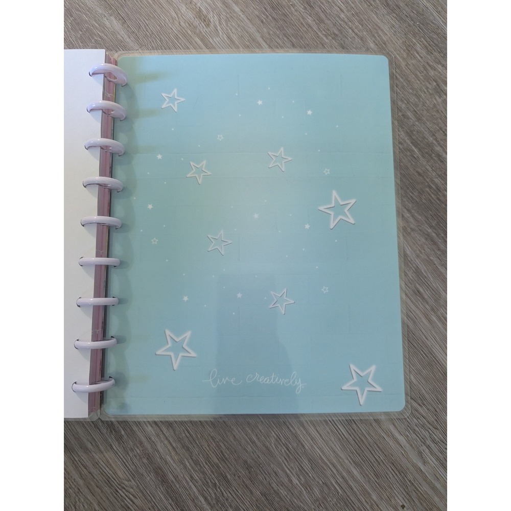 New Happy Planner Notes Disc Bound Notebook Seize The Day Undated Stickers - Picture 12 of 13